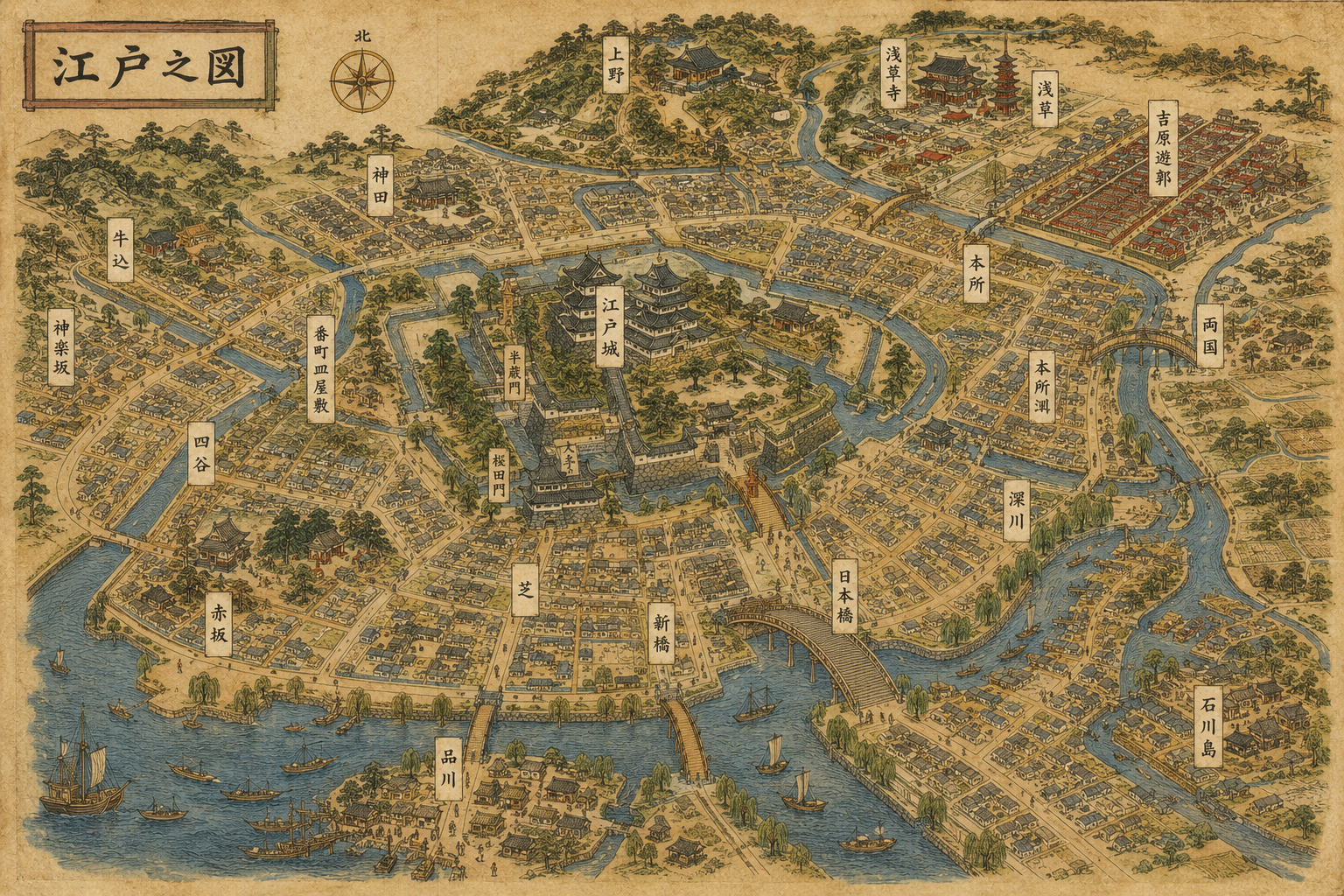 江戸古地図