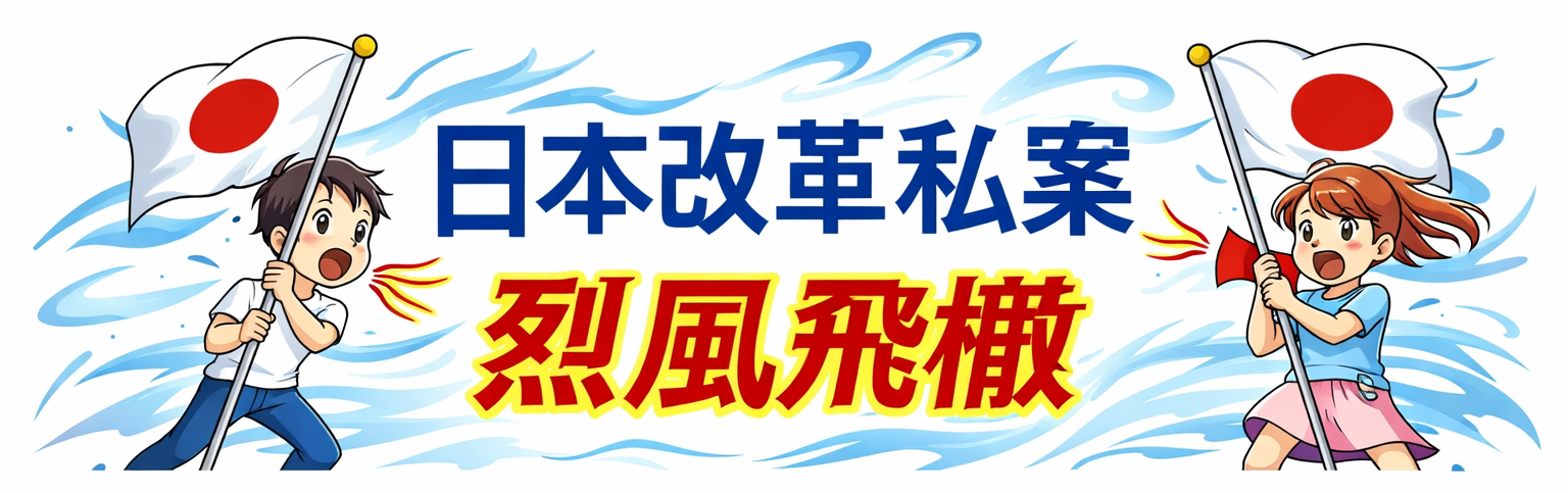 日本改革私案 烈風飛檄