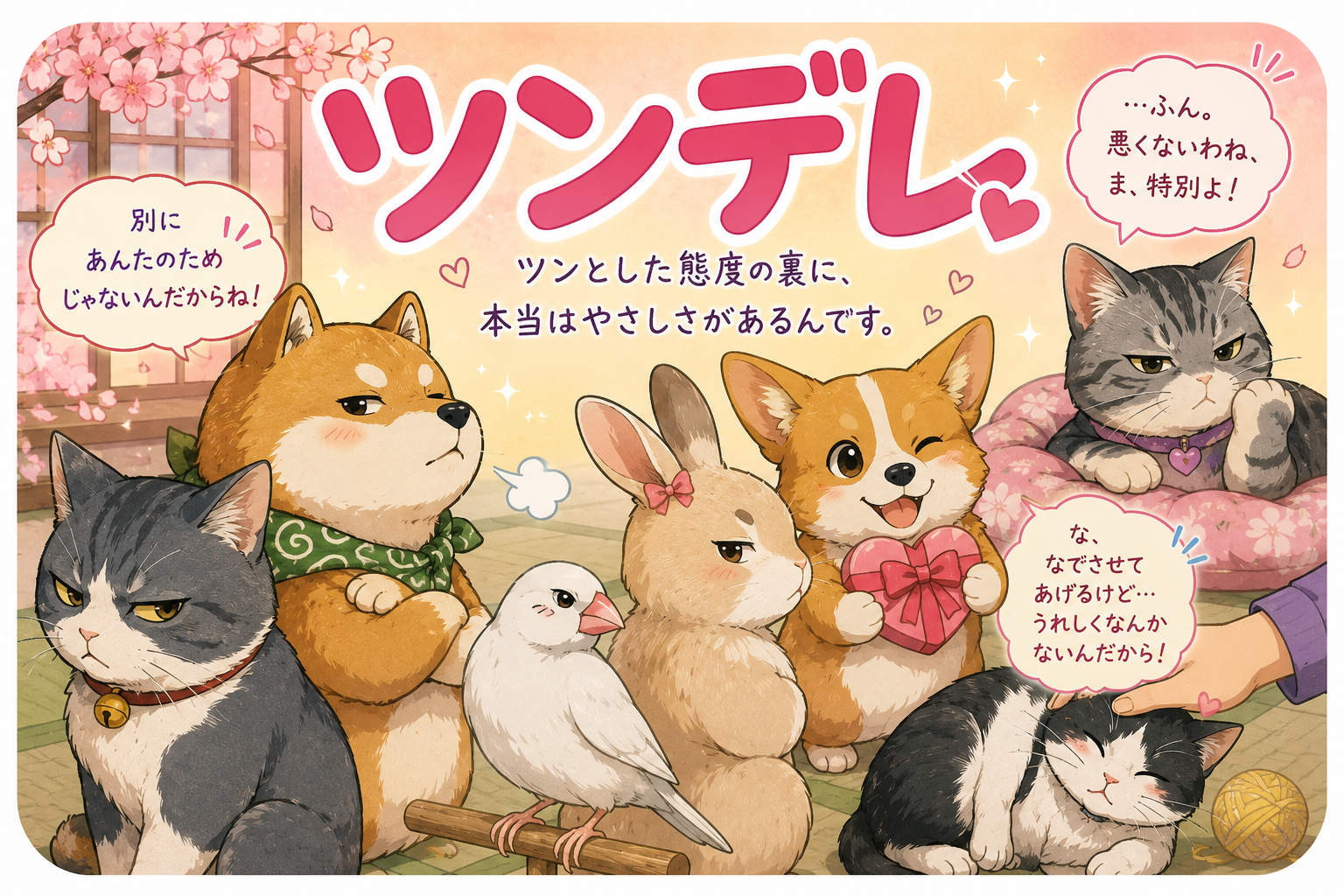 ツンデレ動物王国