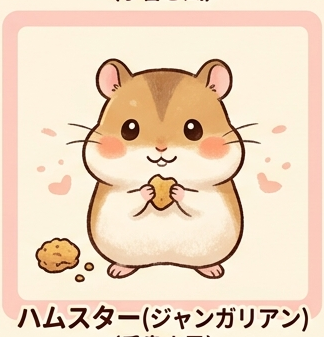 ハムスター（ジャンガリアン）